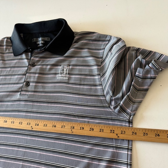 Greg Norman x TPC Scottsdale WMO PlayDry Performance Golf Polo Mens XL Stretch - Picture 6 of 8